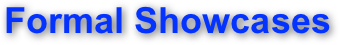 Formal Showcases